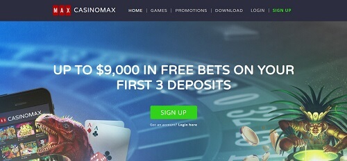 CasinoMax Bonuses
