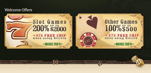 High Noon Casino Welcome Bonuses